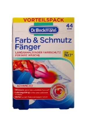 Dr Beckmann Farb&Schmutz – chusteczki wyłapujące barwniki i zabrudzenia  44 szt.