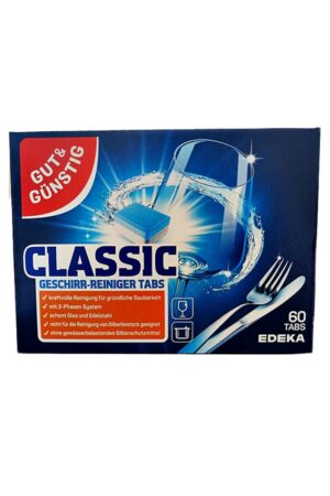 G&G Classic Geschirr-Reiniger Tabs 60 sztuk