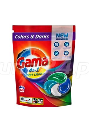 Gama Smart Choice 4in1 Colors & Darks caps 60 prań 1,620kg
